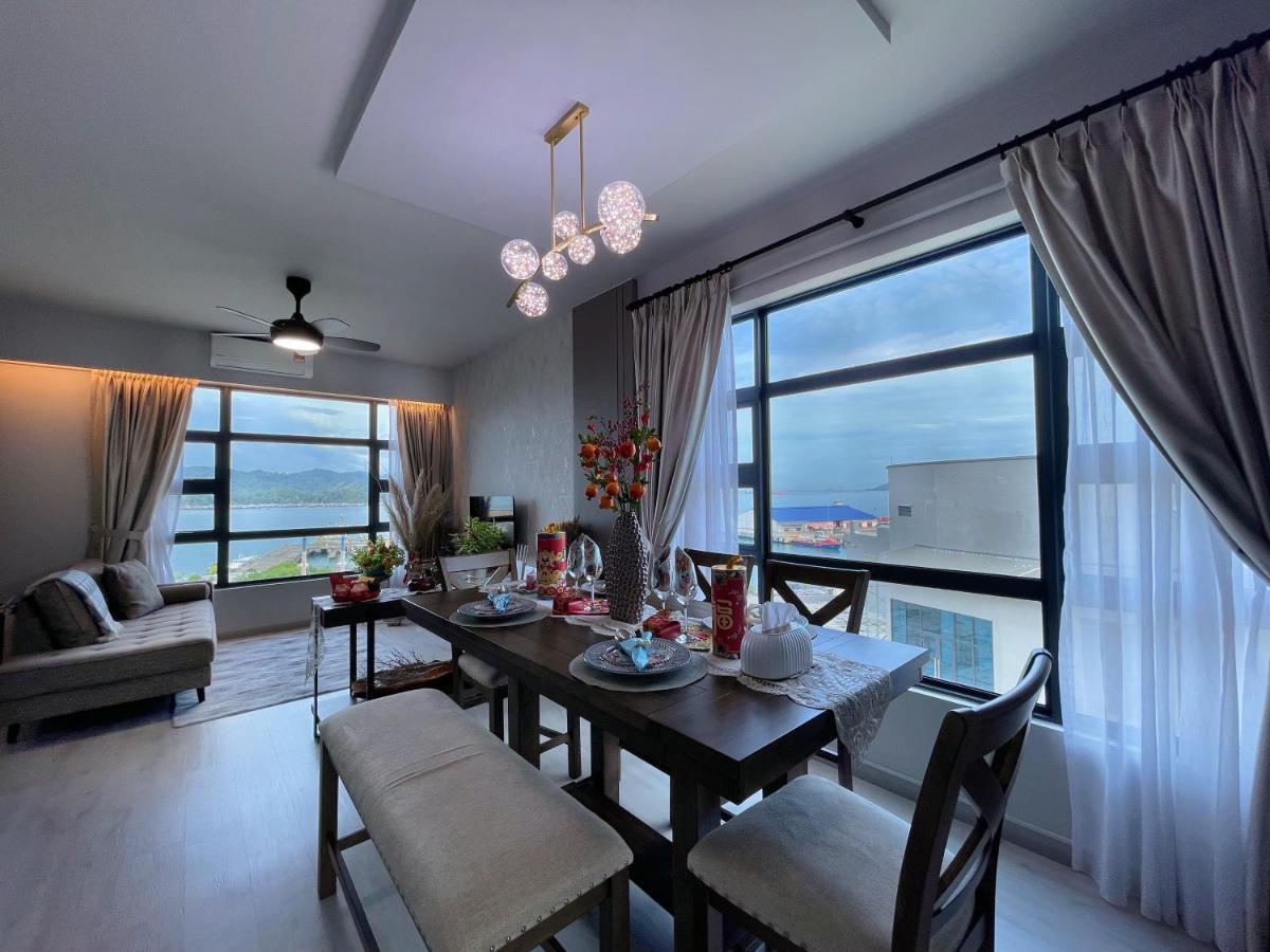 Seaside Lavender Suite Jesselton Quay Citypads Kota Kinabalu Exterior foto